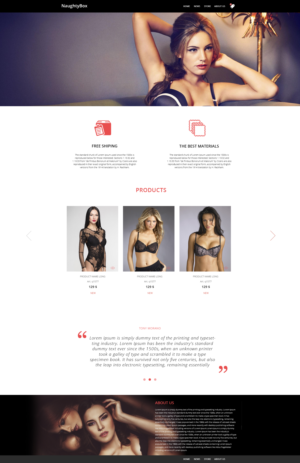 Web Design by dii for this project | Design: #9927306
