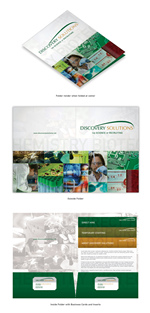 Presentation Folder and Inserts for Scientific Recruiting Firm