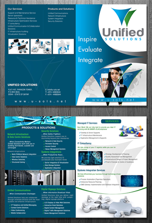 Diseño de Brochure por ESolz Technologies para este proyecto | Diseño #2193487