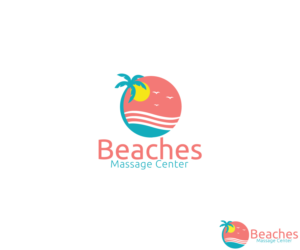 Diseño de Logo por geeta Designs para Beaches Massage Center | Diseño #9892224