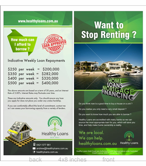 Brochure Design by Savitra for Healthy Loans Gold Coast | Design: #2131672
