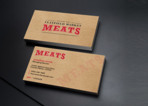 Business Card Design by Creations Box 2015 for Clayfield Market Meats | Design: #9874475