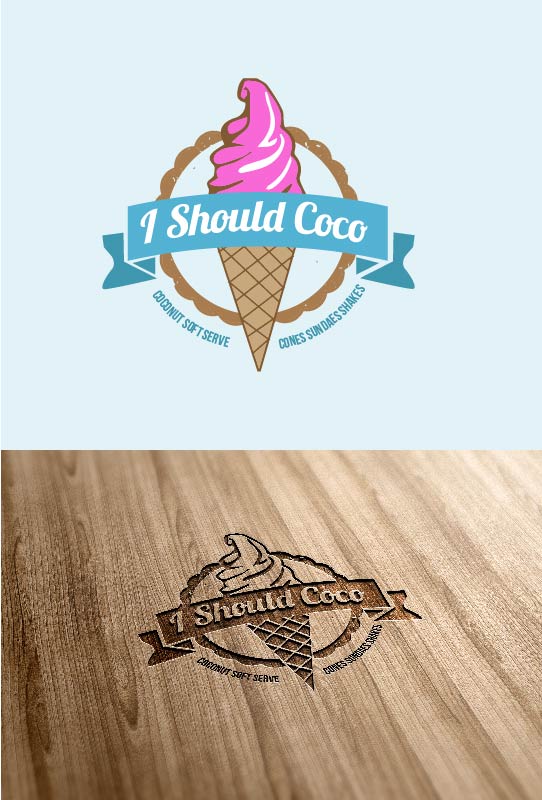 Logo Design by Niko Dola for I Should Coco | Design #9874281