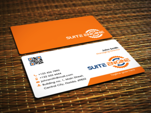 Suite Engine Business Card Design | Business Card Design by Sajin