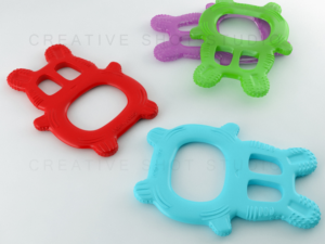 Baby teething tool - 3D design of new toy for teething babies | 3D Design by Creative Shots Studio