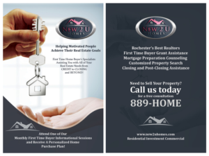 Real Estate Brokerage Informational Handbill  | Diseño de Flyer por LeonFX