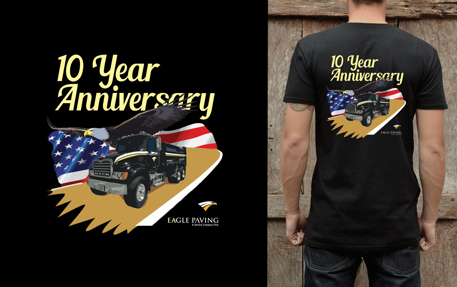T-shirt Design by naomi.mendoza for Toro Paving | Design #9902328