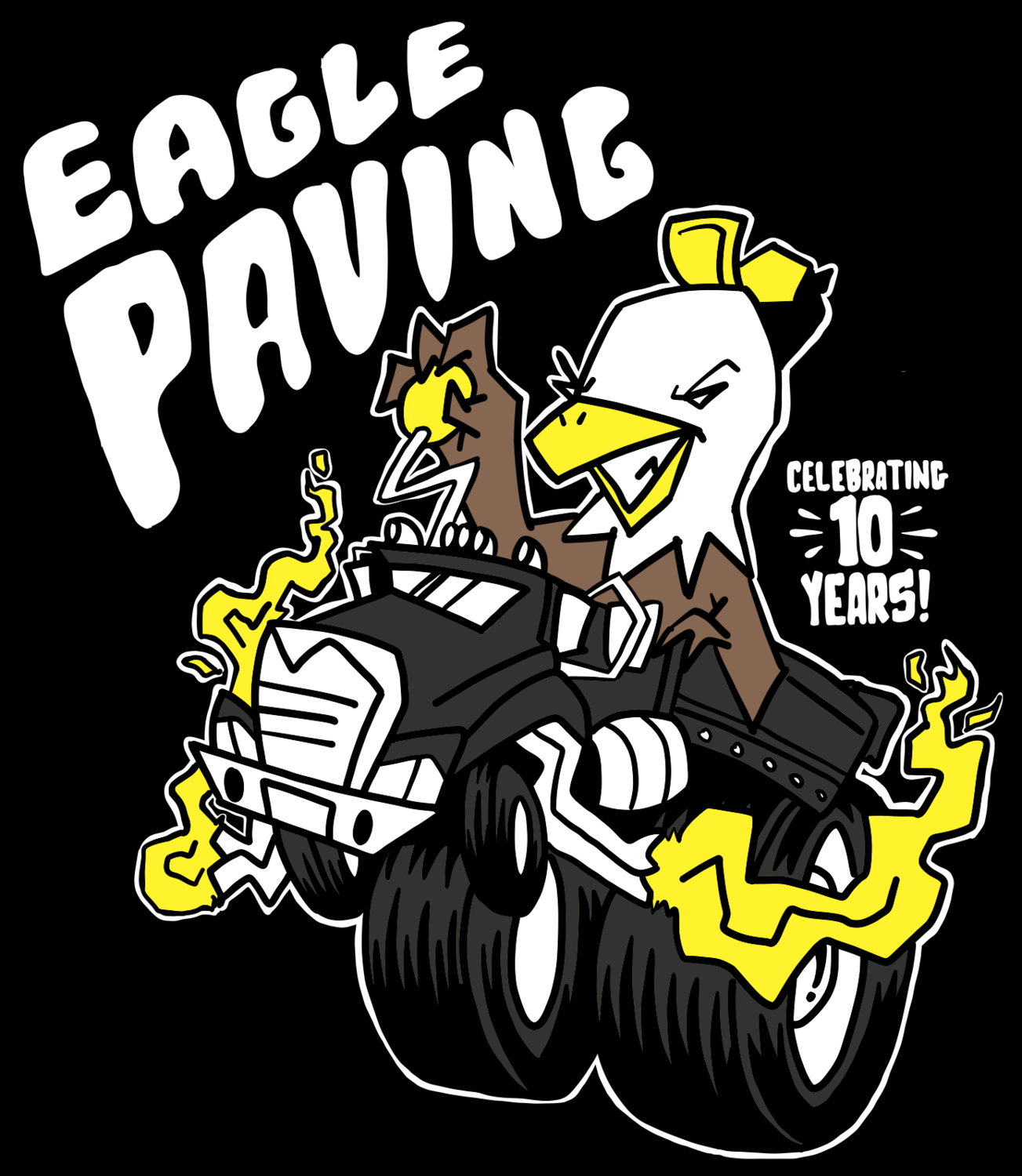 T-shirt Design by daksingle92 for Toro Paving | Design #9854304