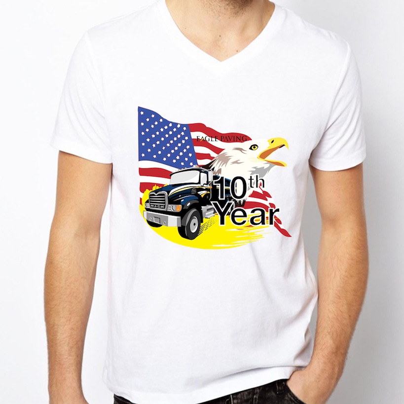 T-shirt Design by Amy_Em for Toro Paving | Design #9897719