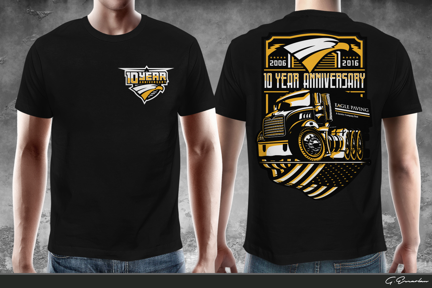 Design de T-shirt par gekgrfx pour Toro Paving | Design #9921181
