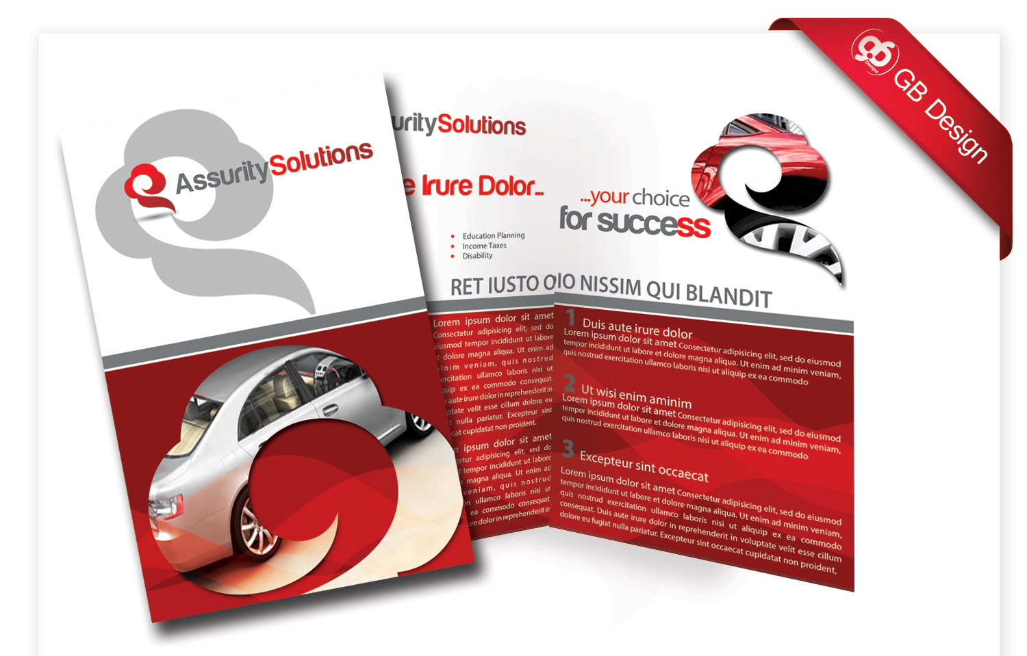 Brochure Design by Gb designs for Mark Tumblety | Design: #2150427