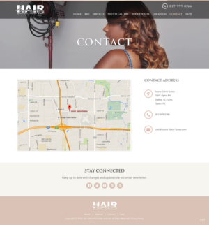Web Design by pb for Stylist Will Ross | Design: #10234433