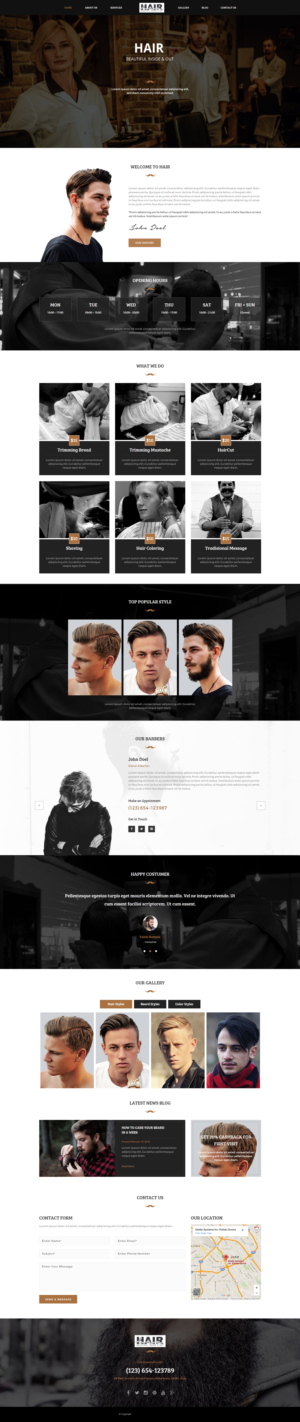 Diseño Web por Subhanu para Stylist Will Ross | Diseño #9861751