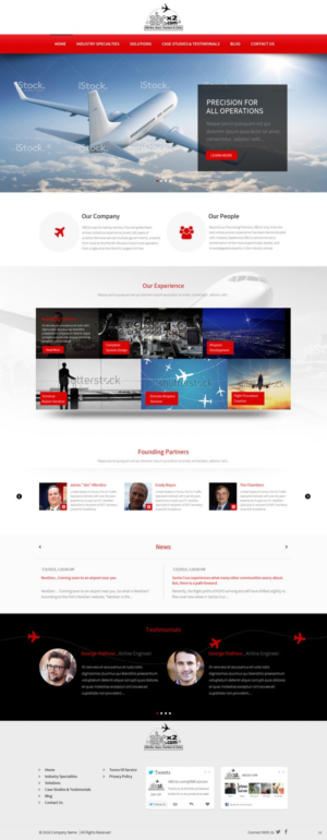 Web Design by pb for SkyGen Aviation | Design: #9861216