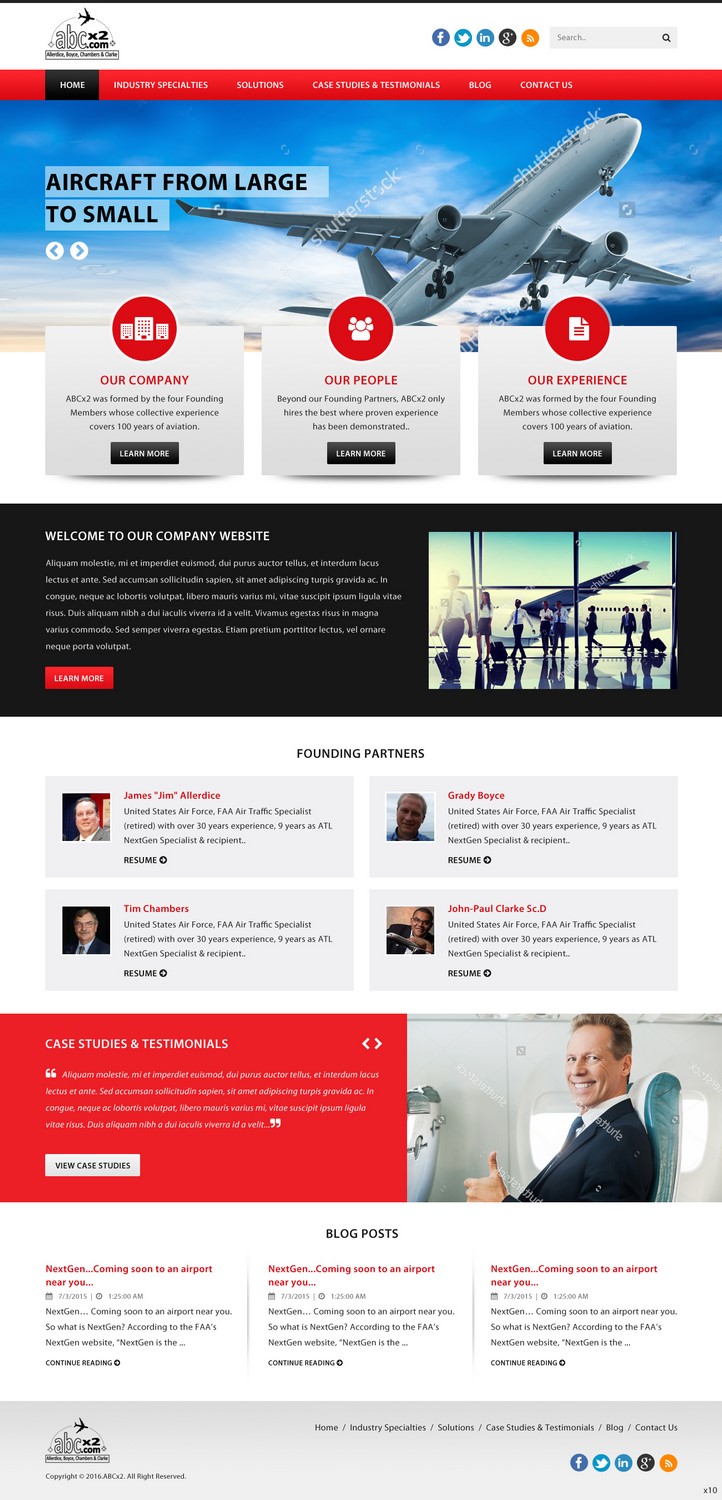Web Design by pb for SkyGen Aviation | Design: #9861218
