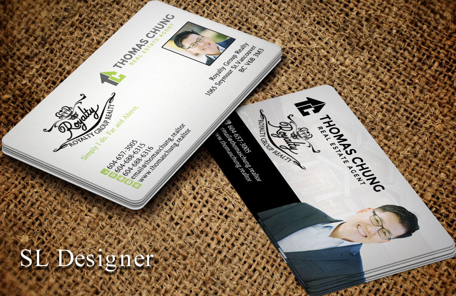 Business Card Design by SL Designer for this project | Design #9863042
