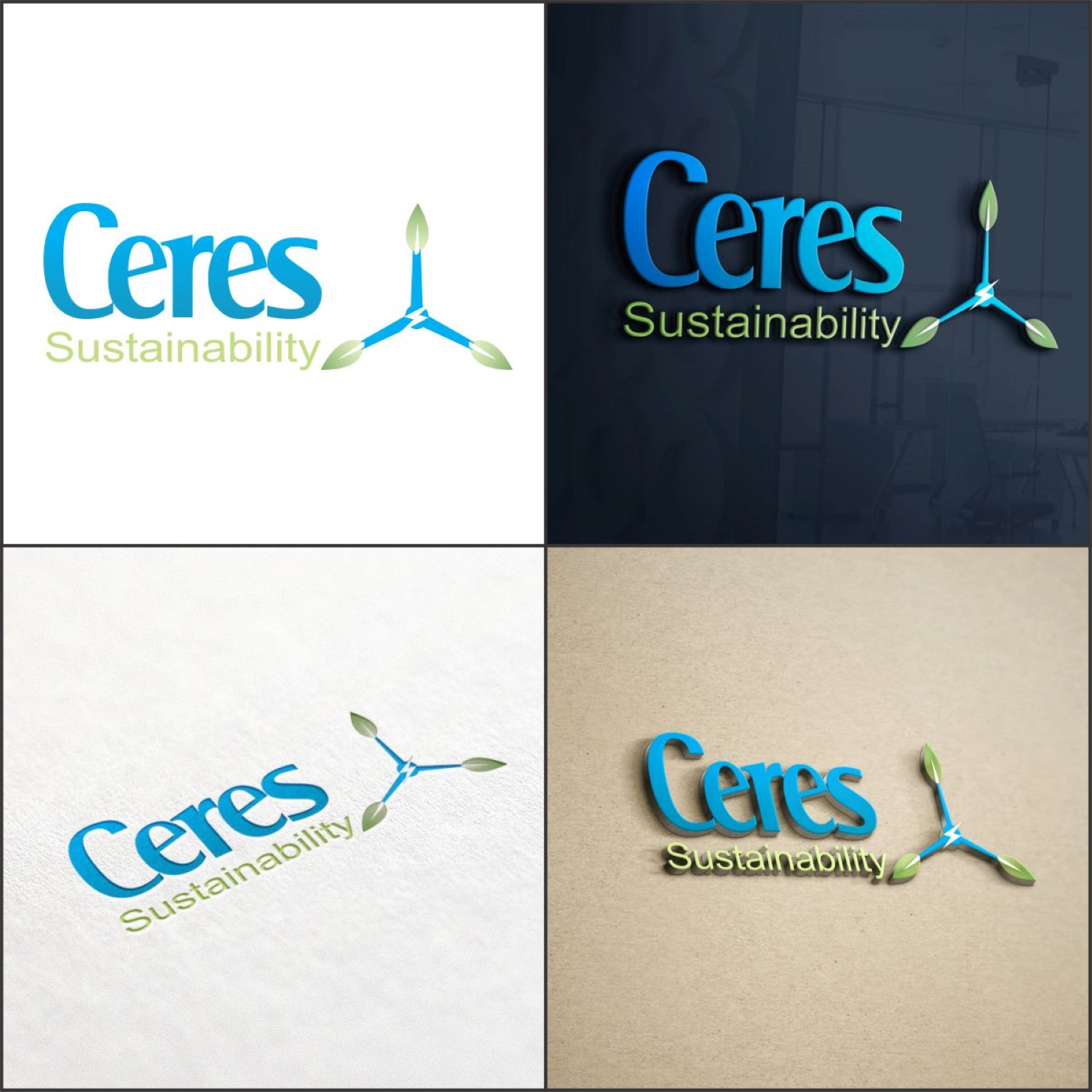 Logo Design by DG for Ceres Sustainability | Design #10081853