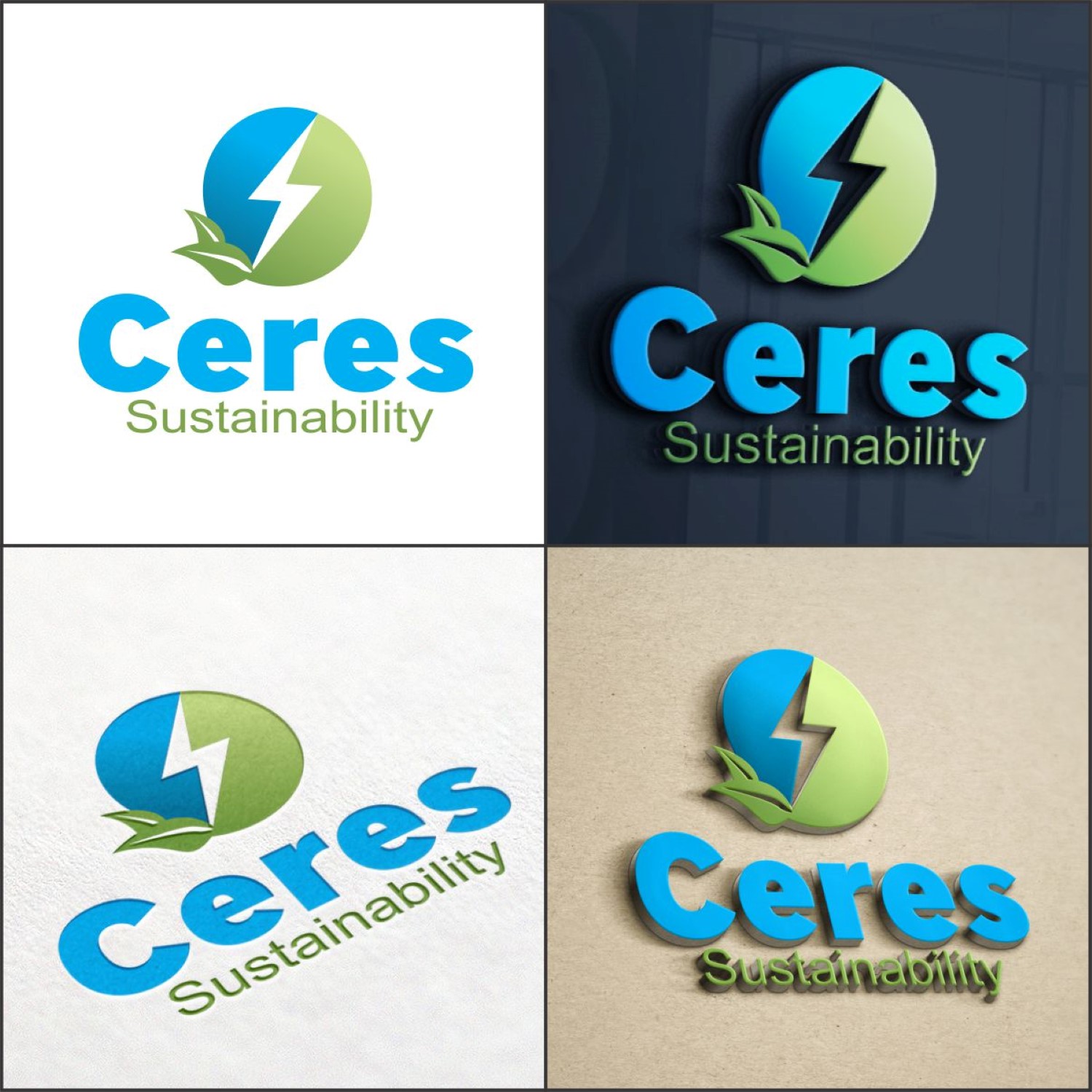Logo-Design von DG für Ceres Sustainability | Design #9990236