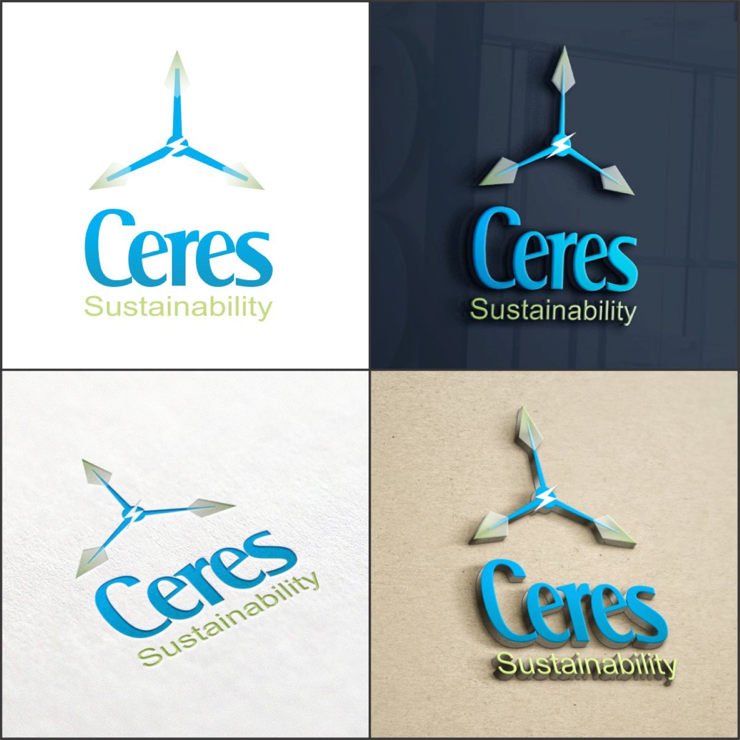 Diseño de Logo por DG para Ceres Sustainability | Diseño #9990237