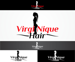 Logo Design by sangeloenriquez for Virginique Hair | Design #9861955