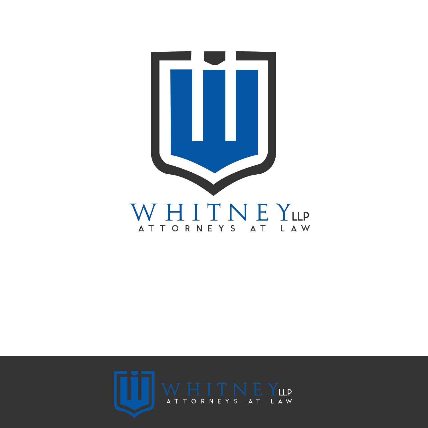 Logo-Design von ADM Florin für Whitney, LLP | Design #9860488
