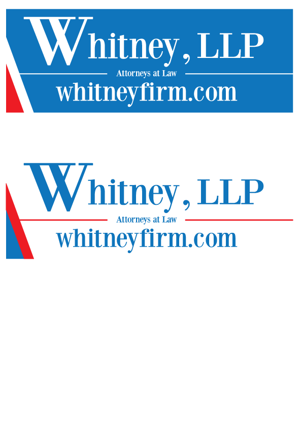 Logo-Design von Micael Palmgren für Whitney, LLP | Design #9882632