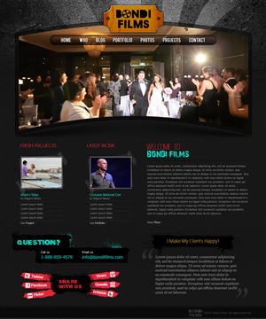 Web Design by Mayank Patel for this project | Design: #440438