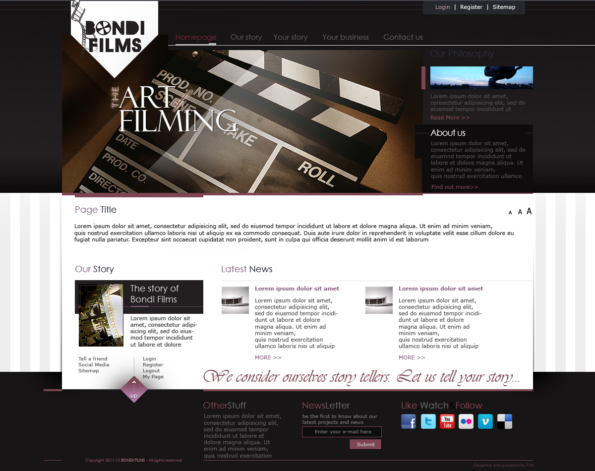 Web Design par Panagiotis pour ce projet | Design #440833