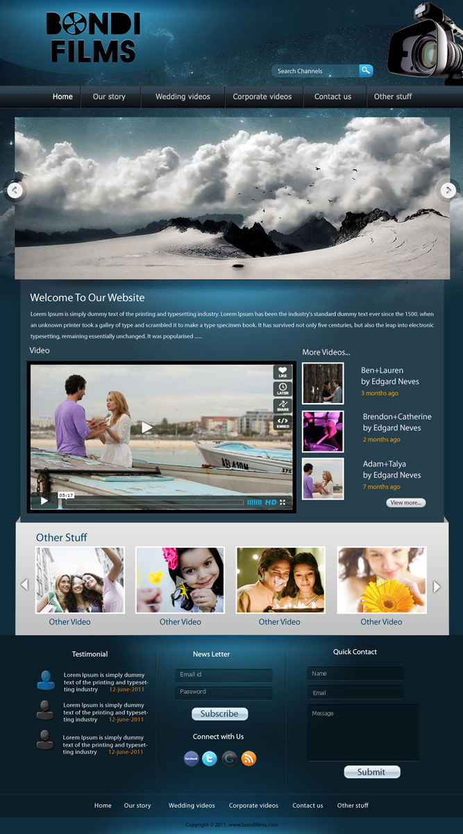 Web Design by pb for this project | Design #437324