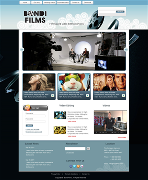 Web Design by pb for this project | Design: #437409