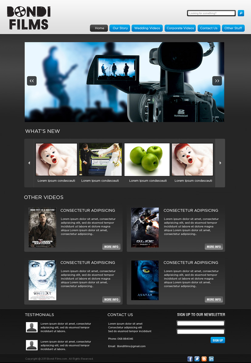 Web Design by pb for this project | Design #437575