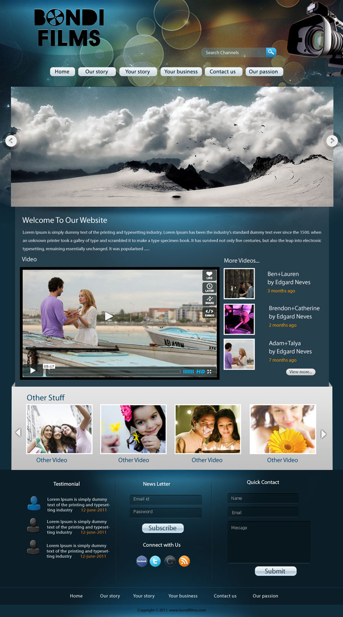 Web-Design von pb für dieses Projekt | Design #439936