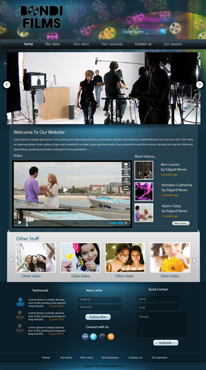 Web Design by pb for this project | Design: #441568