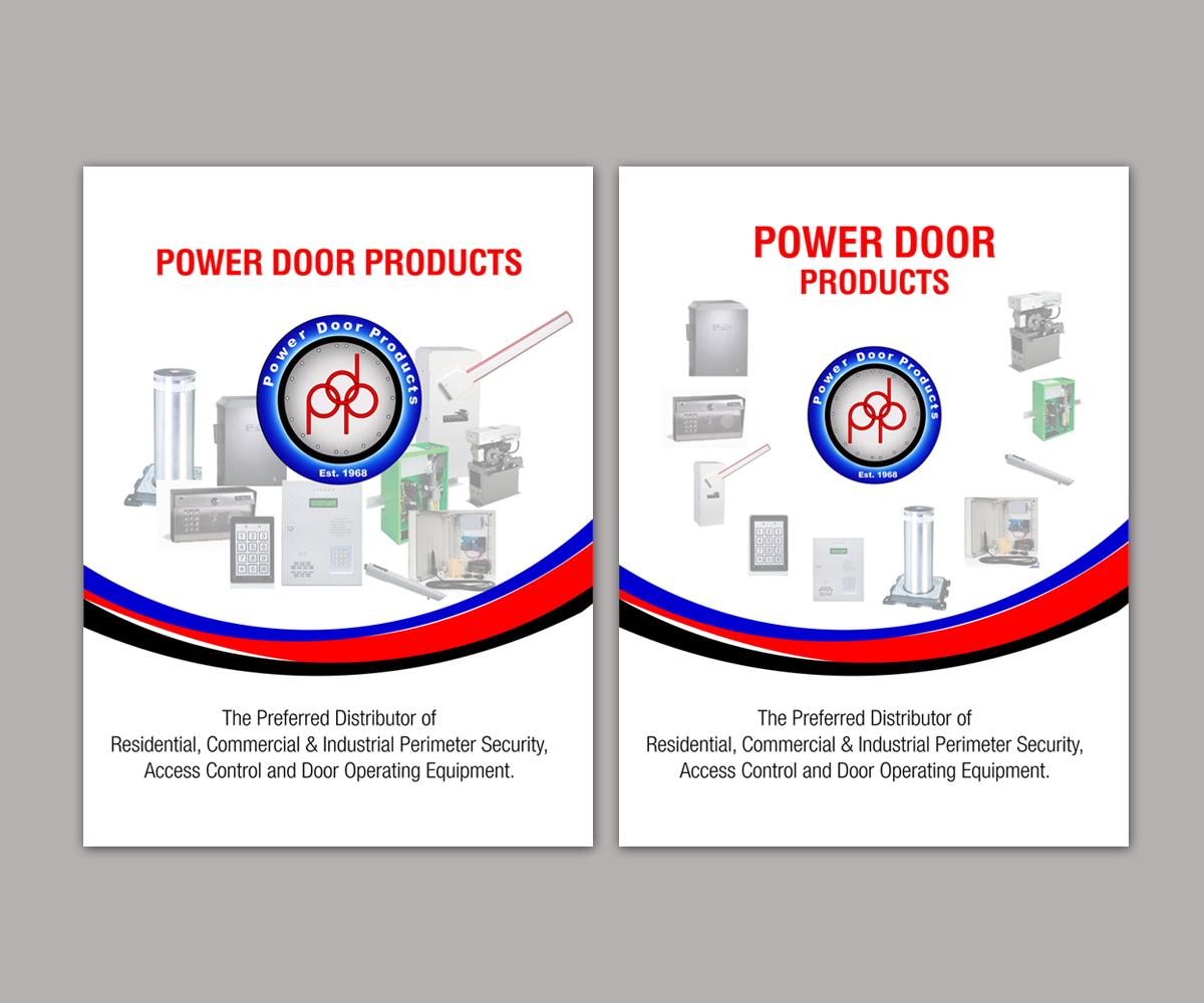 Brochure Design by creative media solution for Power Door Products | Design: #2343186