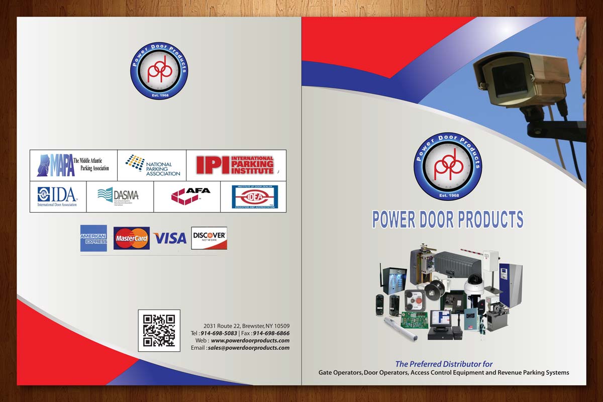 Brochure Design by theblueart for Power Door Products | Design #2155301