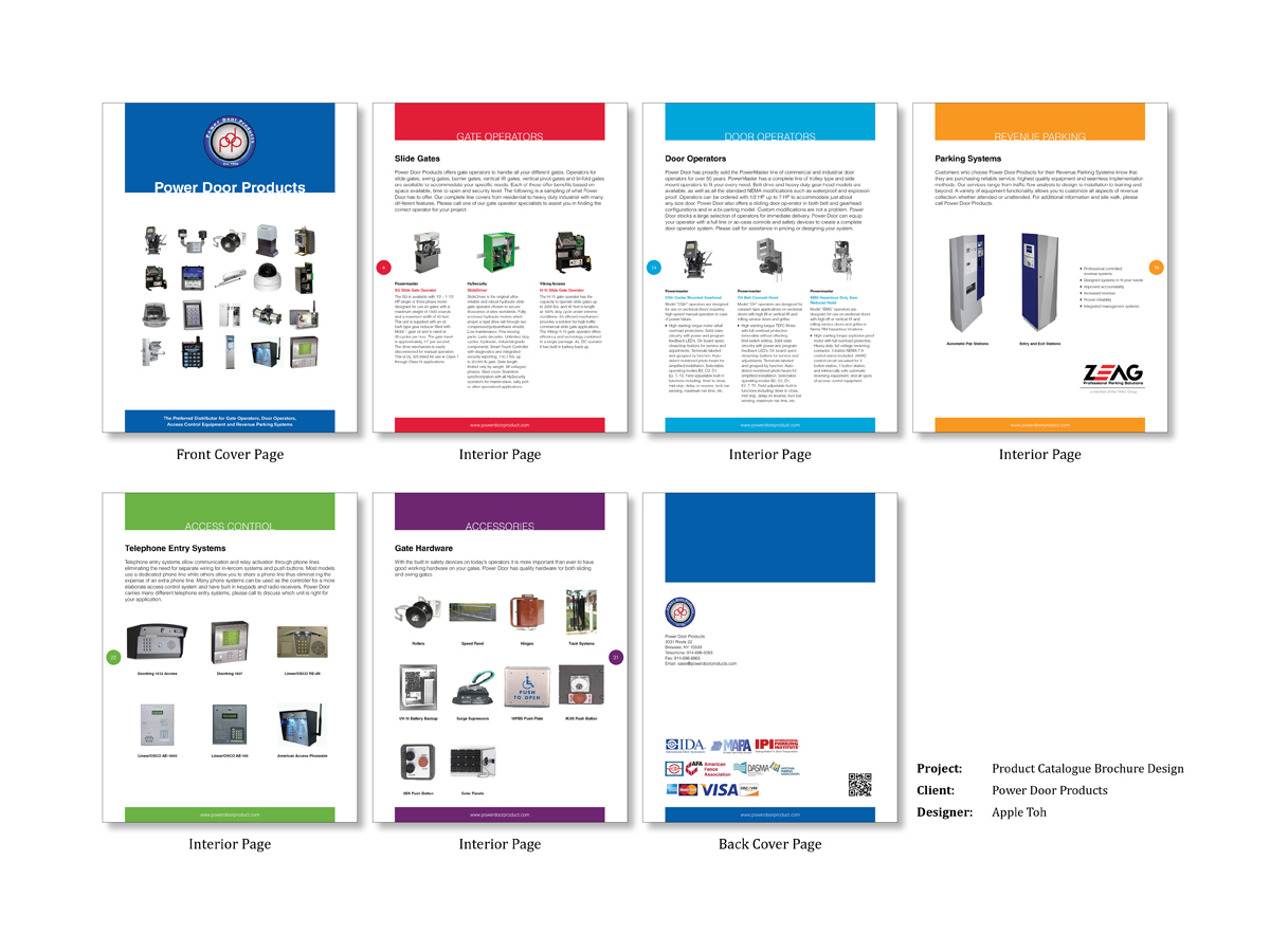 Diseño de Brochure por SP Designwork para Power Door Products | Diseño #2173804
