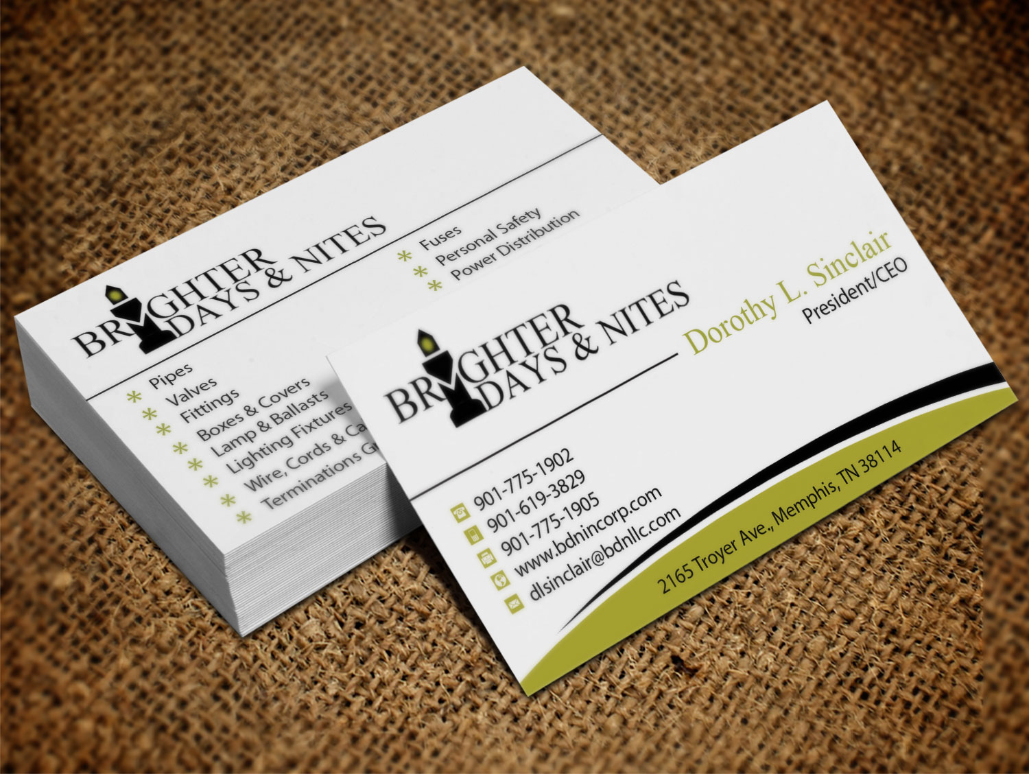 Business Card Design by Lanka Ama for this project | Design #9868060