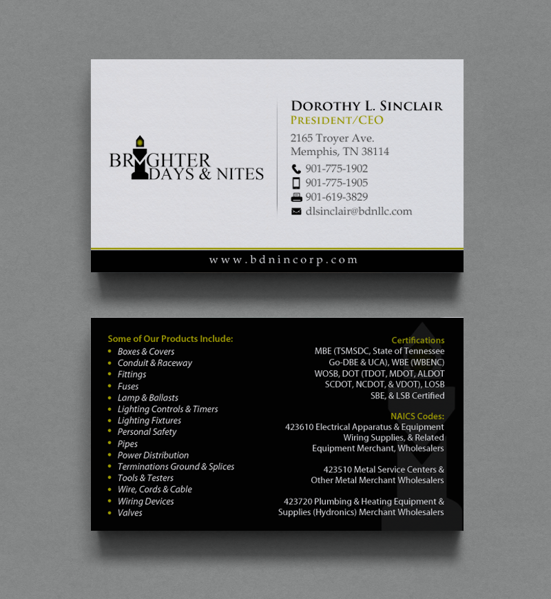 Business Card Design by chandrayaan.creative for this project | Design #9877958