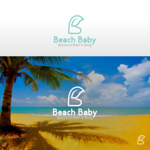 Beach Baby (Botanical Bath & Body) | Logo Design by ecorokerz