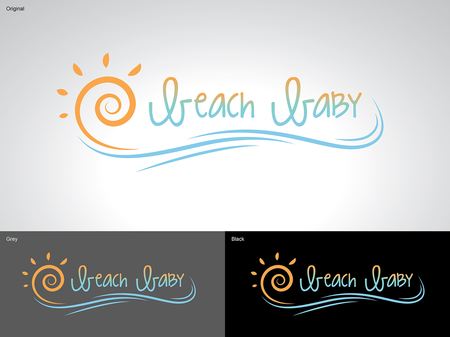 Logo Design by natasin2012 for Beach Baby BB/LIPholic.com | Design #11690786