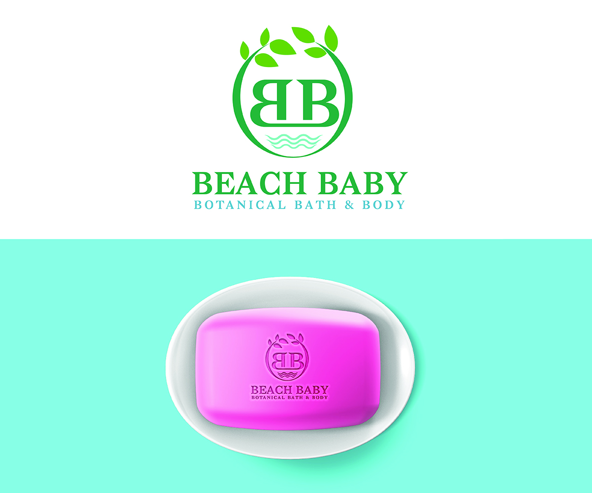 Logo Design by eMARK for Beach Baby BB/LIPholic.com | Design #11649796