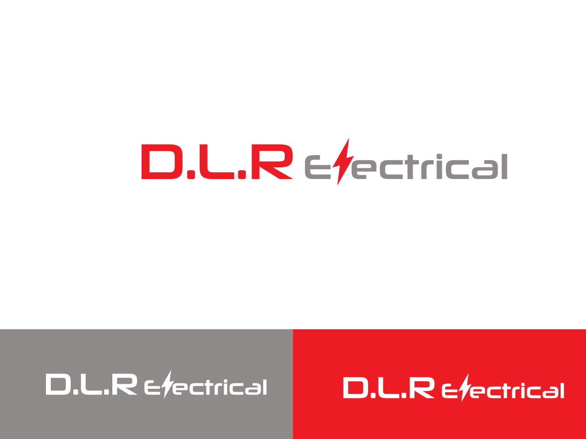 Logo Design by Atec for D.L.R Electrical | Design #9870231
