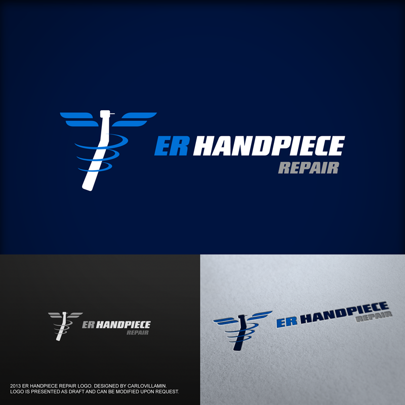 Logo Design by carlomagno for ER Handpiece Repair | Design #2165390