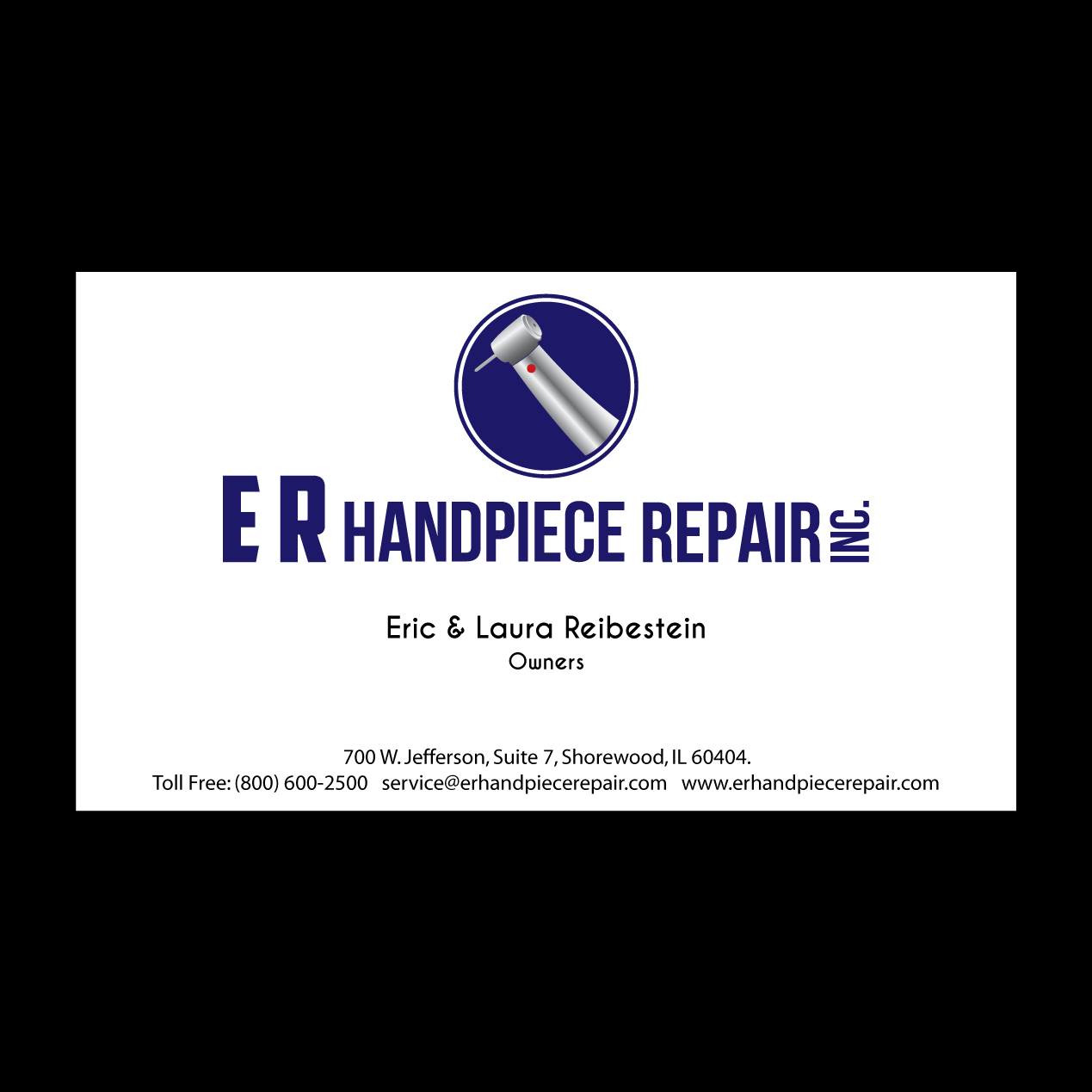 Logo Design by gauravgraphy for ER Handpiece Repair | Design #2168890