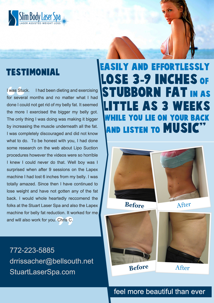 Brochure Design by pb for Slim body Laser spa  | Design #437354