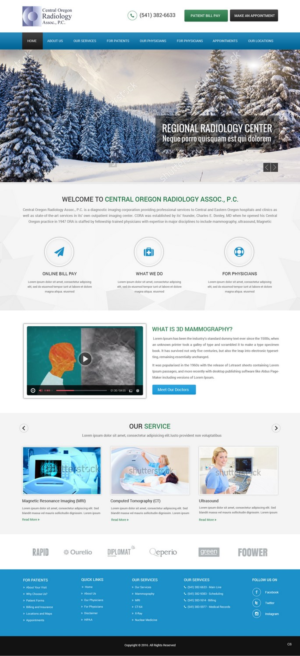 Web Design by pb for Alpine Internet | Design: #9874234