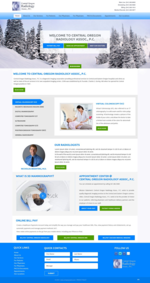 Web Design by pb for Alpine Internet | Design: #9880505