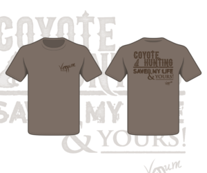 Coyote Hunting Business Needs T Shirt Design | Design de T-shirt par nreimer