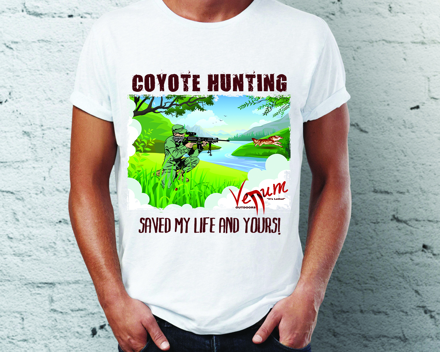 T-shirt Design by TGDesigns for Venum Outdoors | Design #10111701