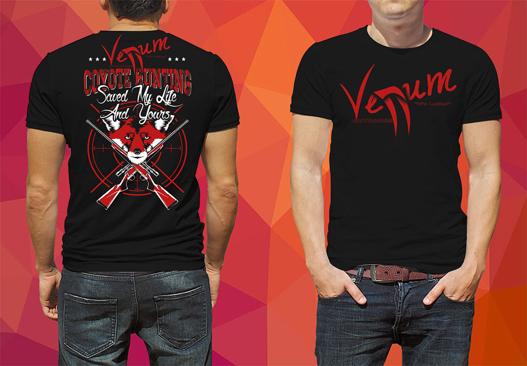 T-shirt Design by O_O NIZAL O_O for Venum Outdoors | Design #10162900
